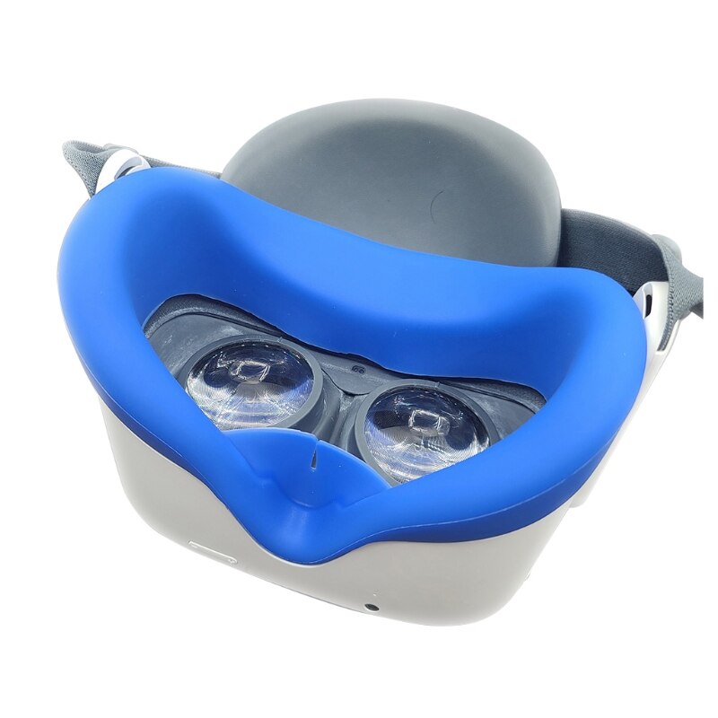 VR Face Silicone Cover for Pico Neo 3 VR Headset Soft Anti-Sweat VR Eye Cover Face Padding Washable K1KF