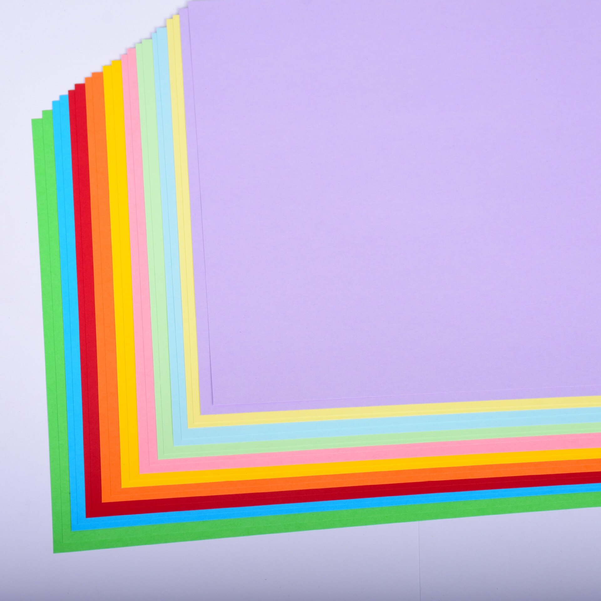 50 stück Von Handwerk Papier A4 Größe Farbe Karton Diy Handgemachte Postkarte Schüler Aufkleber freundlicher Hause Schule Handwerk Papier: 50 gemischt Farben