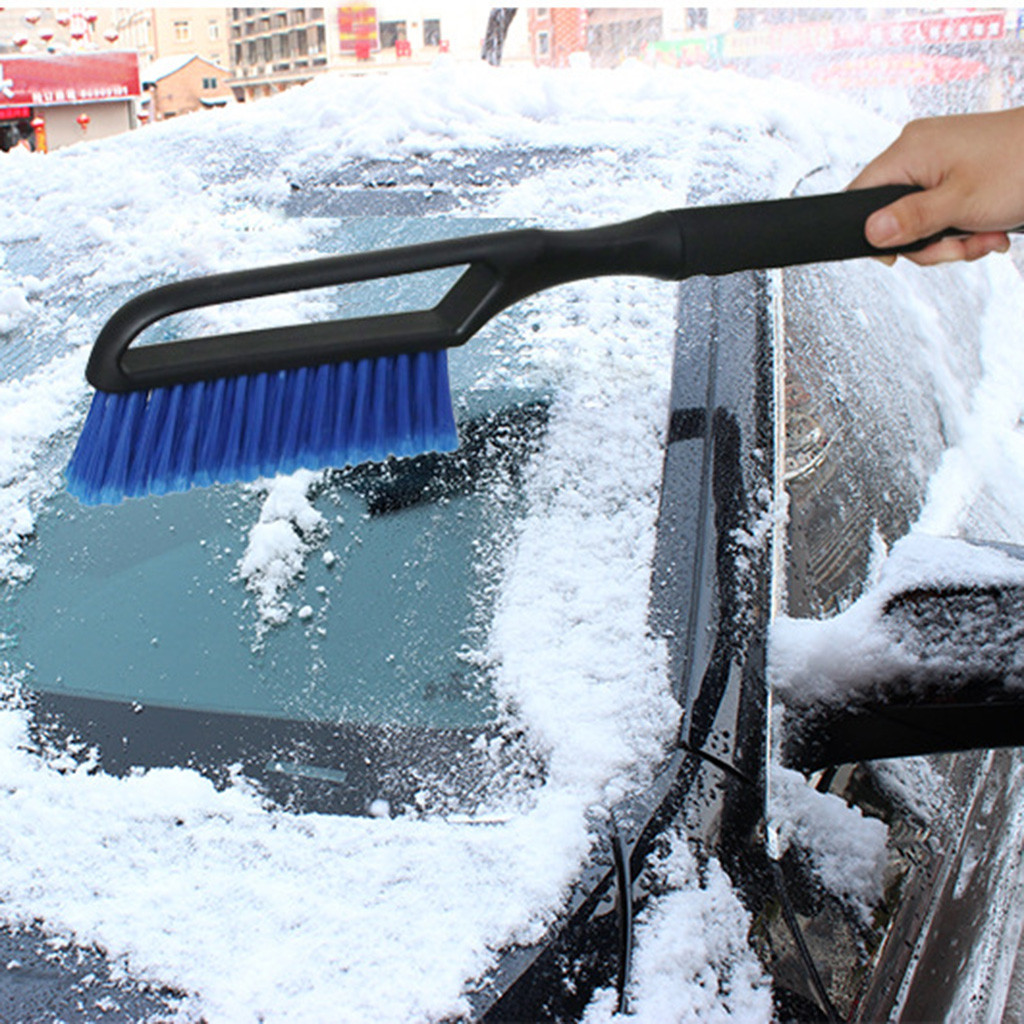 Auto Sneeuwschuiver Winter Auto Voertuig Sneeuw Ijskrabber Snowbrush Schop Removal Brush Winter Tool Nov20