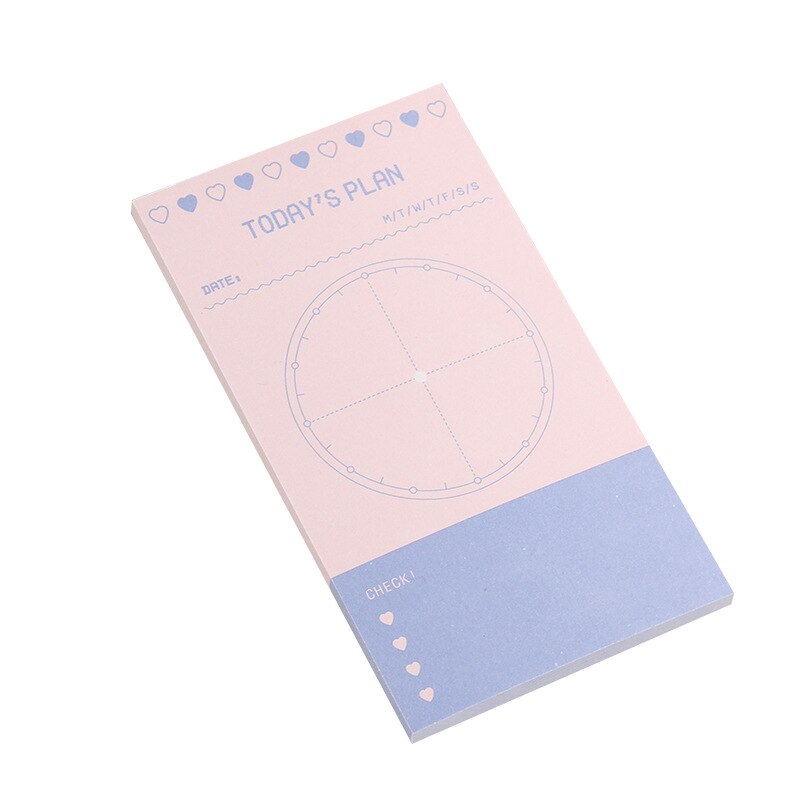 Simple Planners Can Tear Small Notebook Daily Message Notepad Weekly Office School Planner Today's Plan Pocket Planner