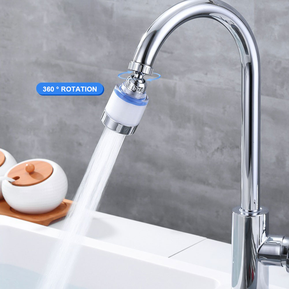 Kraan Waterzuiveraar 360 Graden Draaiende Kraan Filters Bubbler Mount Water Besparing Anti-Splash Voor Huishoudelijke Keuken Badkamer