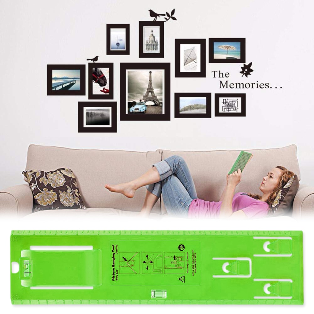 Pictures Frame Hanger Picture Hanging Kit Tool picture Hanger Tools With Level Suitable For All Wall Materials Picture Frame