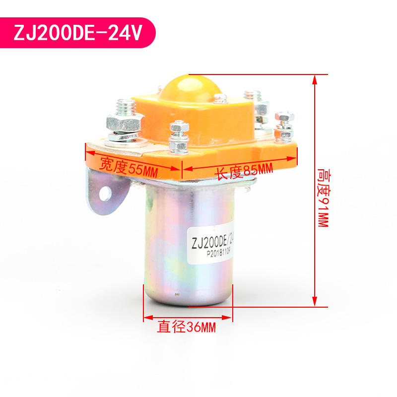 Elektrisk kontaktor gaffeltruck motorrelæ kontaktafbryder elektrisk palleløfter stabling truck tilbehør 1 stk.: Himmelblå