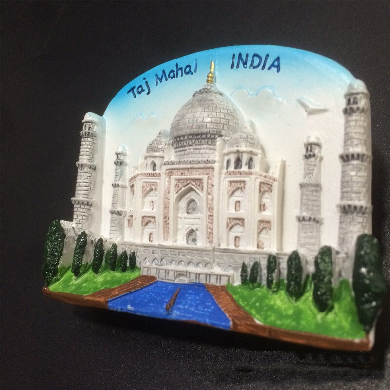 Indian Taj Mahal Fridge Magnet 3D Refrigerator Magnets Travel Souvenirs Home Decoration