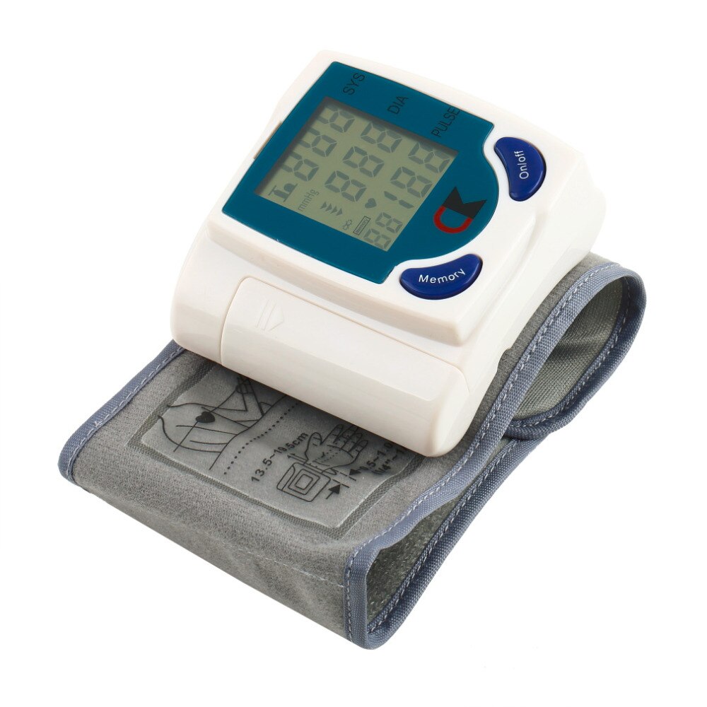 Bloeddrukmeter Pols Bloeddrukmeter Digitale Tonometer Automatische Bloeddrukmeter Hartslagmeter