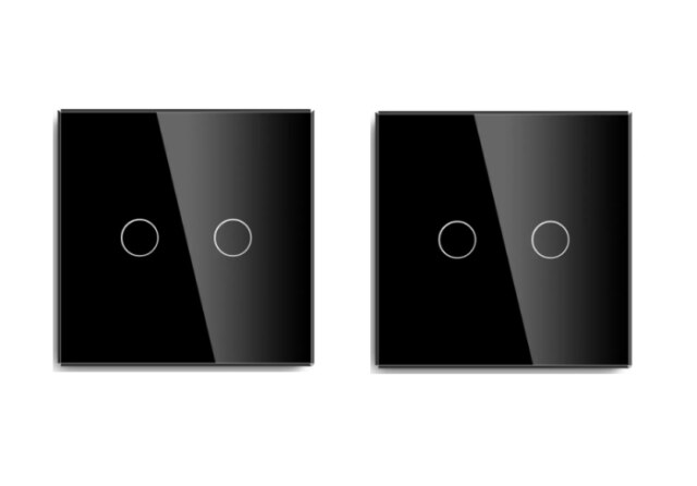 BSEED Normaal dubbel stopcontact met Smart Alexa rolschakelaar (gordijn BSEED Normaal dubbel stopcontact met Smart Alexa rolschakelaar (gordijn