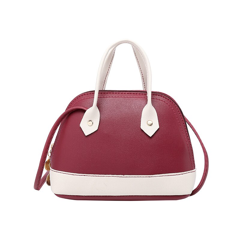 Stijl Vrouwen Schouder Cross Body Bags Purse Dames Handtas Tote Messenger Satchel Bag: Rood