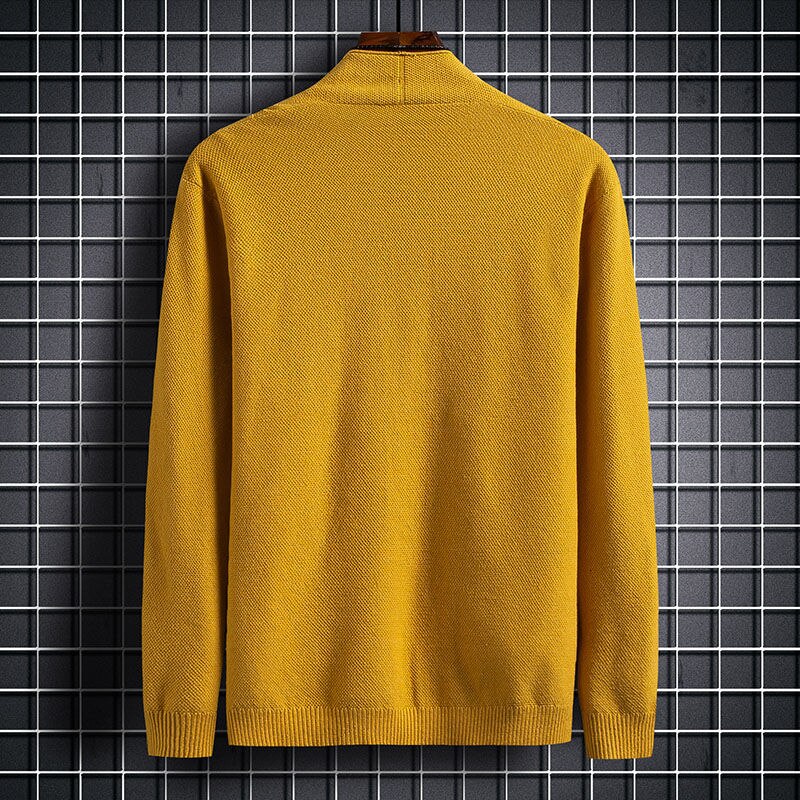 Sweater hombre botones herre cardigan stativ krave strik cardigan abrigo hombre herre sweatere