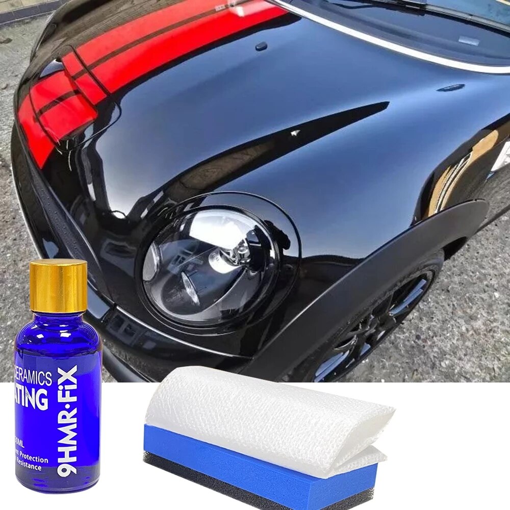 9H Vloeibaar Glas Keramische Auto Coating Waterdicht Nano Keramiek Autolak Zorg Vloeibare Super Hydrofobe Glas Coating