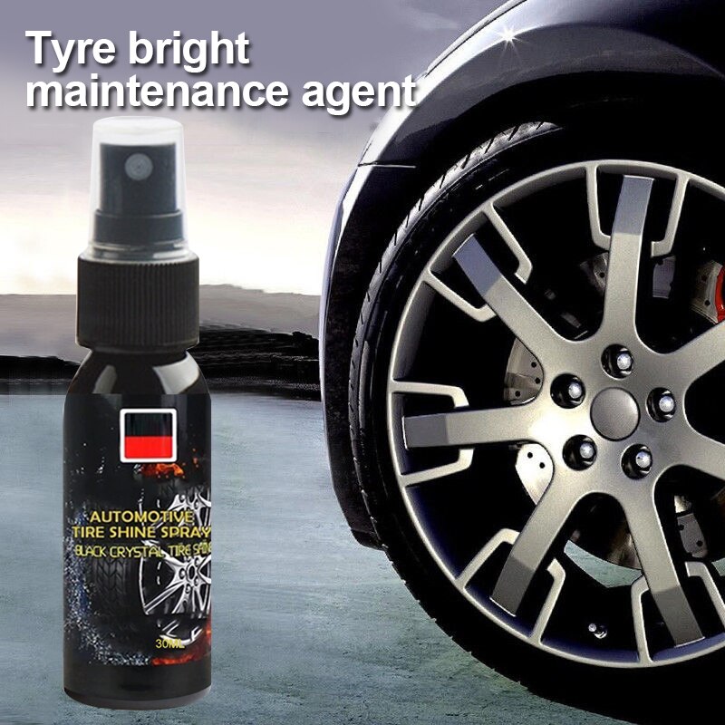 Accesorios de coche 30LM de rueda de Auto limpiador de neumático agente neumático polaco limpiador limpieza del coche decoración de coche esponja para encerar