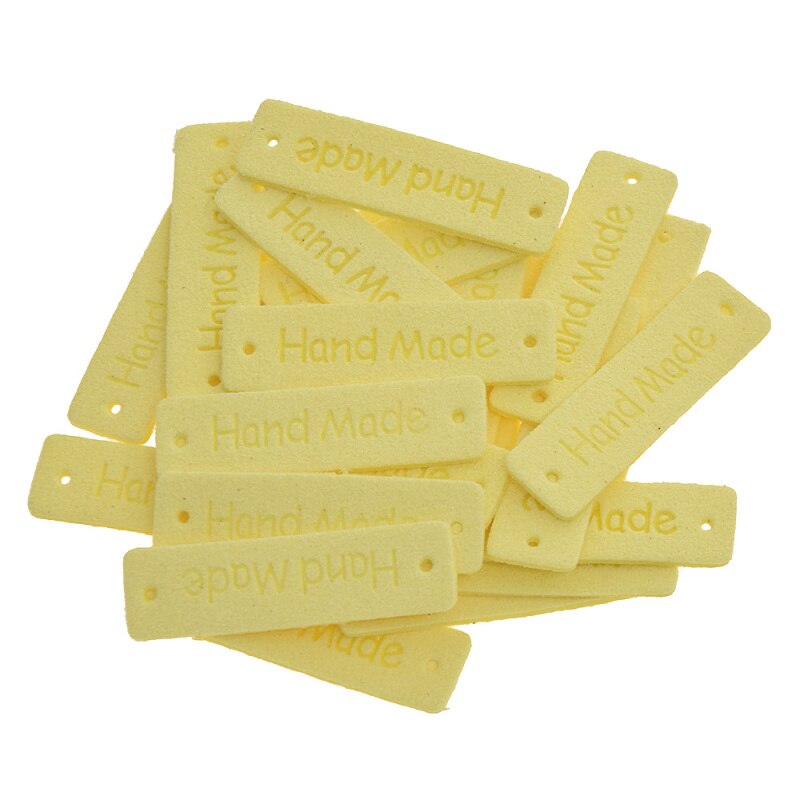 24PCS/pack Rectangle Hand Made Printed Labels Tags... – Grandado