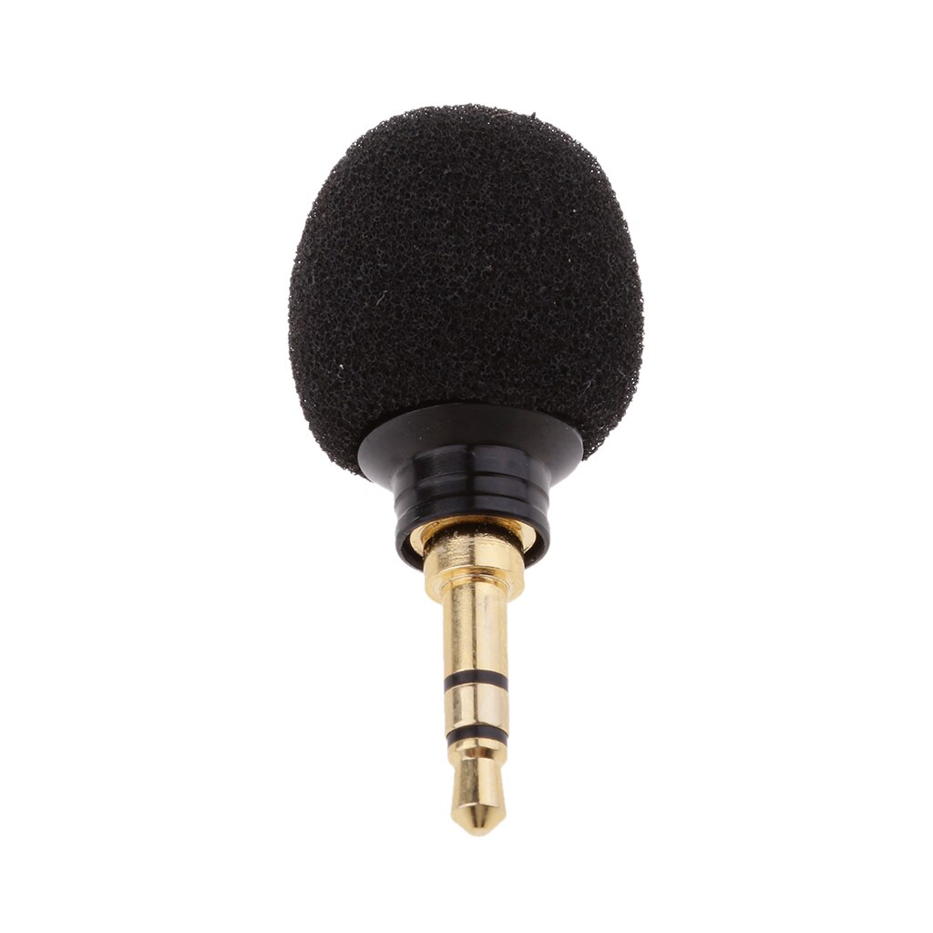 Mini Condenser Sound Mike Microphone , 3.5mm Mono/Stereo/Standard Connector For Voice Recoding Amplifier Cell Phones