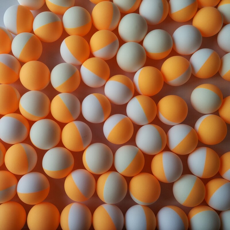 100 Stck/Pack 3 Sterne Tischtennis Ball Doppel Farbe Tennis Bälle 40 + Neue Material Trainning Klingeln Pong bälle Willkommen