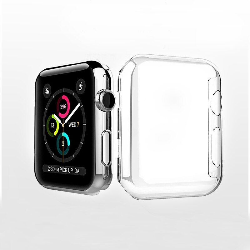 Horloge Cover Case Voor Apple Horloge Serie 3 2 1 Iwatch Case 42Mm 38Mm Screen Protector Cover Apple horloge Accessoires