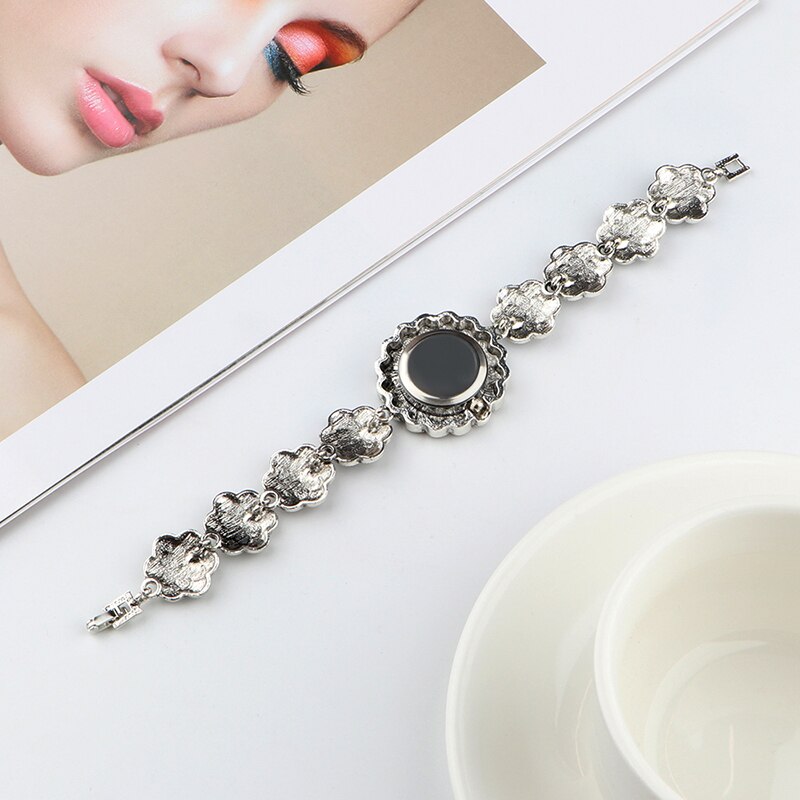 Qingxiya De Top Horloge Mode Vrouwen Oude Zilveren Armband Horloge Dame Creatieve Relojes Para Mujer Winkelen