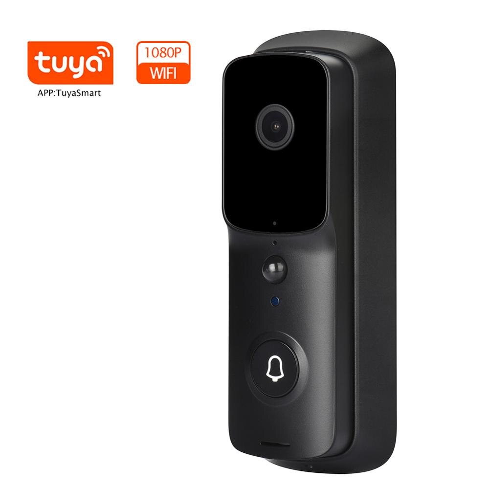 Hd 1080P Smart Wifi Video Deurbel Camera Visuele Intercom Met Chime Nachtzicht Ip Deurbel Draadloze Home Security camera