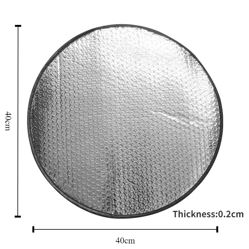 Universele Auto Stuurwiel Zonnescherm Cover Opvouwbaar Schild Auto Stuurwiel Reflecterende Interieur Accessoires Stuurhoezen