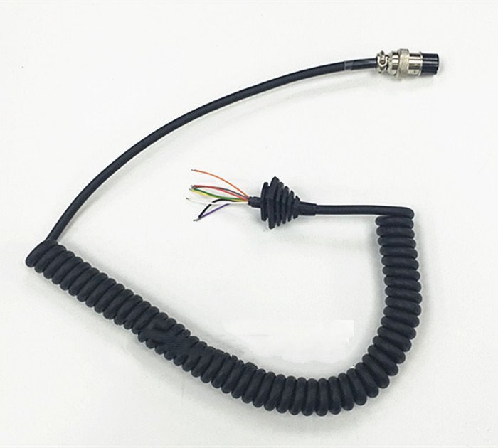 Generieke Vervanging Mic Kabel Koord Draad Voor Alinco Radio EMS-57 EMS-53 DR635 DR620 DR435