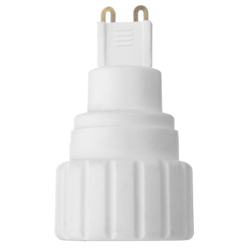 Lampe baser  g9 to gu10 lampe holde base screw led pære lamper adapter holder socket converter 220v 5a pbt material: Default Title