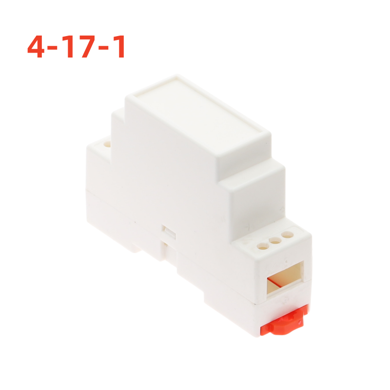 Supply Rail Electrical Shell Safety Barrier Isolation Module Plastic Shell 4-17 : 88X24X59MM ABS Enclosure Case Control Box: Ivory