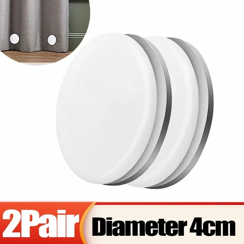 10/1x Magnetische Douchegordijn Gewichten Waterdichte Magnetische Gesp Koelkast Tafelkleed Magneet Knop Herbruikbare Spijkerloze Gordijn Clips: Rood