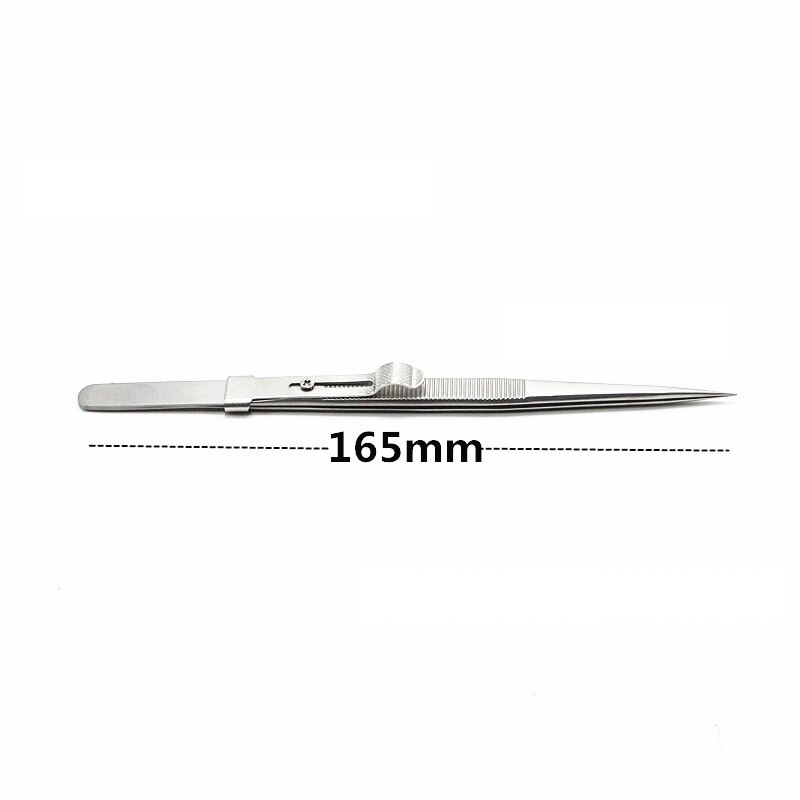 Precision Adjustable Slide Lock Anti Static Tweezers For Jewelry Electronic Component Holding Repair Tools: type A