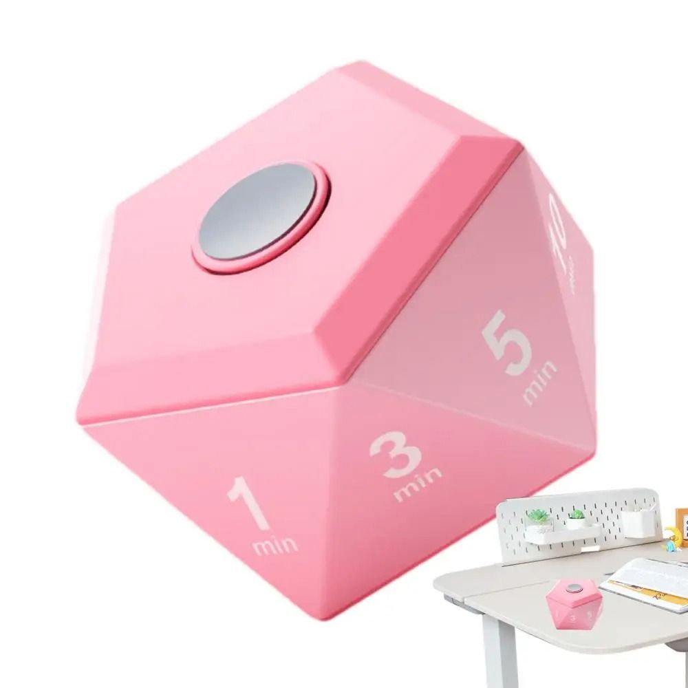 Easy To Use Overturn Timing Countdown Timer Accurate Self-discipline Time Management Alarm Clock Instant Visual Timer Study