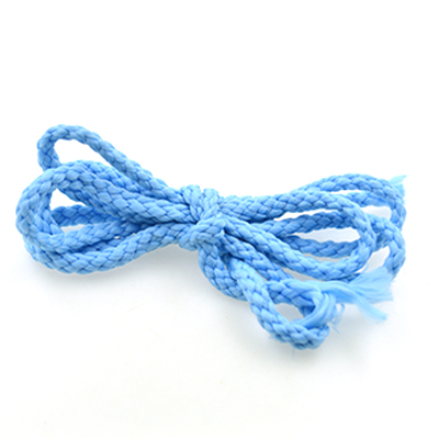 Corde en fibre de polyester, haute résistance, 4mm, 30 couleurs, pour bricolage, fait à la main, accessoires pour la maison, projets artisanaux,: blue 105