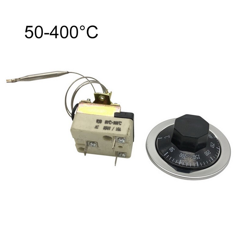 Thermostat Temperature Adjustable Temperature Controller Knob For Electric Oven 50 ° C-300 ° C /50 ° C-400 ° C: b