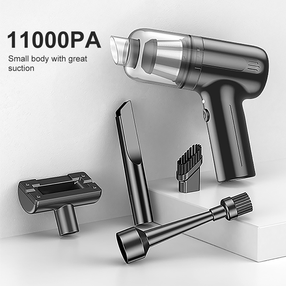 Aspirapolvere portatile 11000PA Aspirapolvere portatile senza fili ad alta potenza Motore brushless ricaricabile per auto Home Office