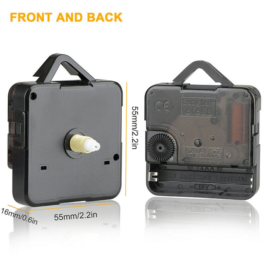 Stille Sweep Quartz Uurwerk Mechanisme Handen 0.5 &quot;As Diy Onderdelen Woondecoratie Horloge Accessoires Quartz Uurwerk