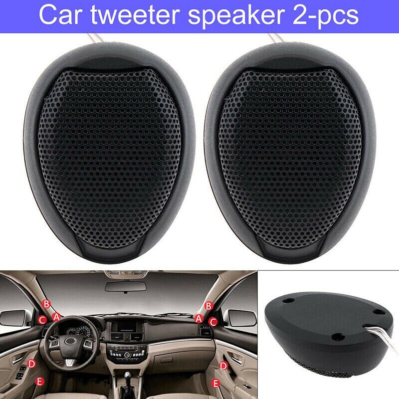 Altavoz Subwoofer de 1000W para coche, dispositivo de Audio estéreo automotriz, Super potente, domo, altavoz de agudos, para Golf, BMW, Tesla, Passat, 2 uds.