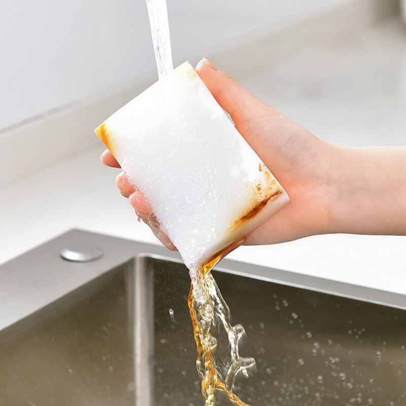 20/50/100 Stuks Magic Sponge Melamine Spons Spons Thuis Cleaner Voor Keuken Badkamer Cleaning Tools
