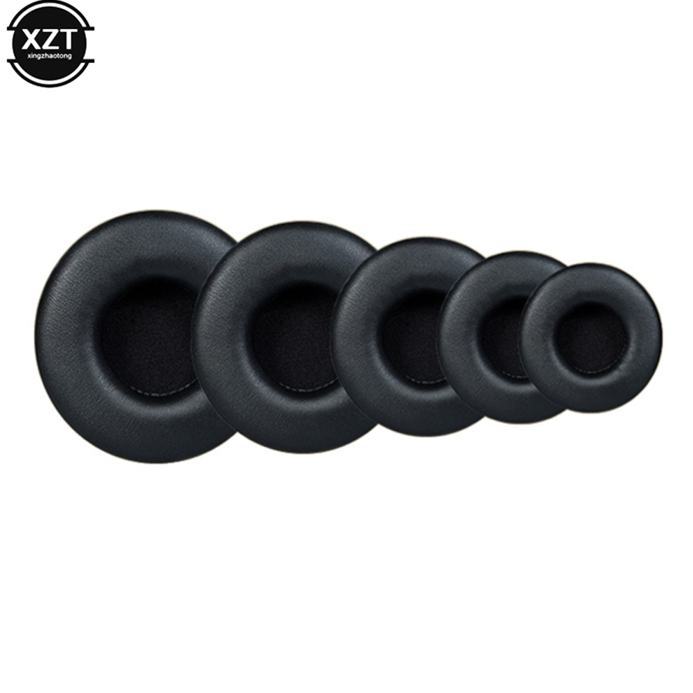 Replacement Ear pads Cushion for Circular Earbuds 45 55 65 70 75 80 90 100mm Earpads Headphones Sponge Headsets Case Soft Cover