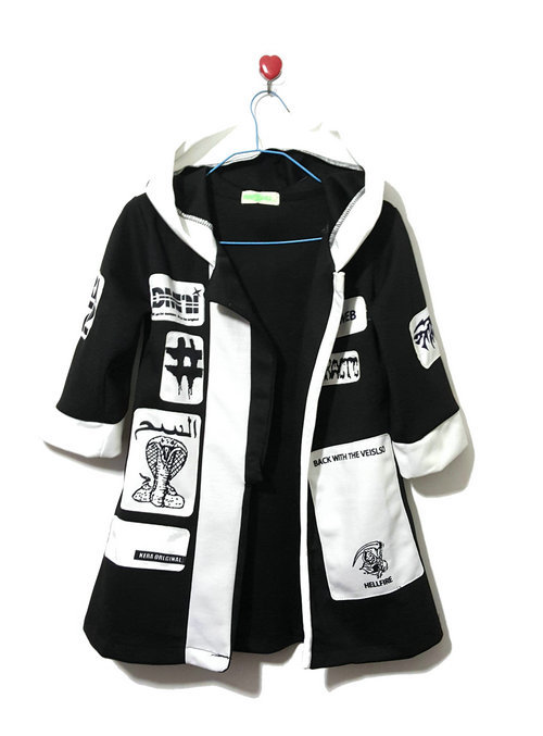 Children Boy Girl Sleeveless Black Gold Hip Hop Hiphop Ds Jazz Dance Costumes Ballroom Clothes Outfit: Coat / 120