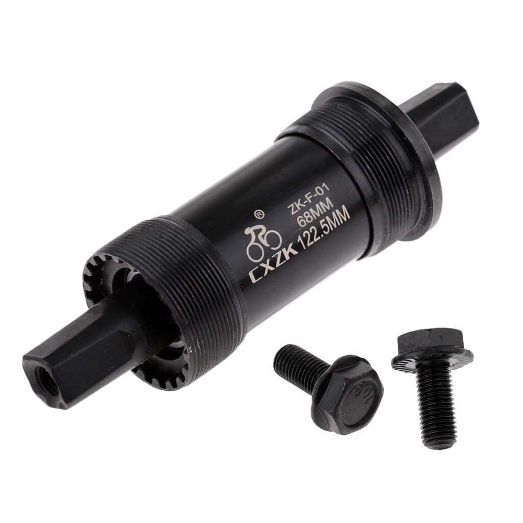 Bike Square Taper Threaded Cartridge Bottom Bracket 68 X 122.5mm