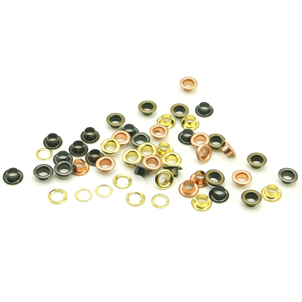 Special offer 50/100sets/pack(Outer diameter)9.5mm(internal )5mm price silver eyelets for bags