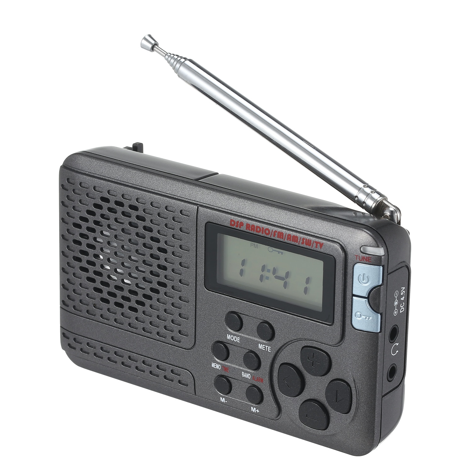Draagbare Volledige Radio Digitale Demodulator Fm/Am/Sw/Lw Stereo Radio Draagbare Internet Radio Led Display Speakers