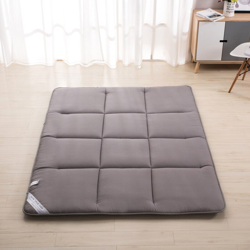 Japanse tatami 120*200cm winterbedovertrek donkerblauw bedkussen warm bedset 1pc vloertatami gemakkelijk op te bergen vochtwerende sprei