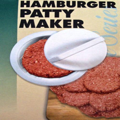 Plast burgerpress hamburger kjøtt biff grille bbq maker form diy kjøkken