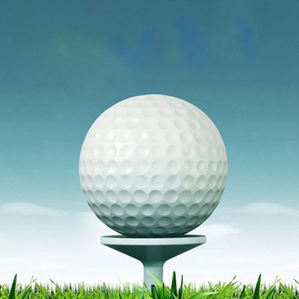 Balles de Golf en mousse 10 pièces balles de Golf élastiques en mousse blanche