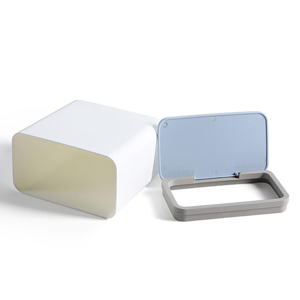 Mini poubelle de bureau Simple avec couvercle | Poubelle avec couvercle, poubelle corbeille à papier, maison