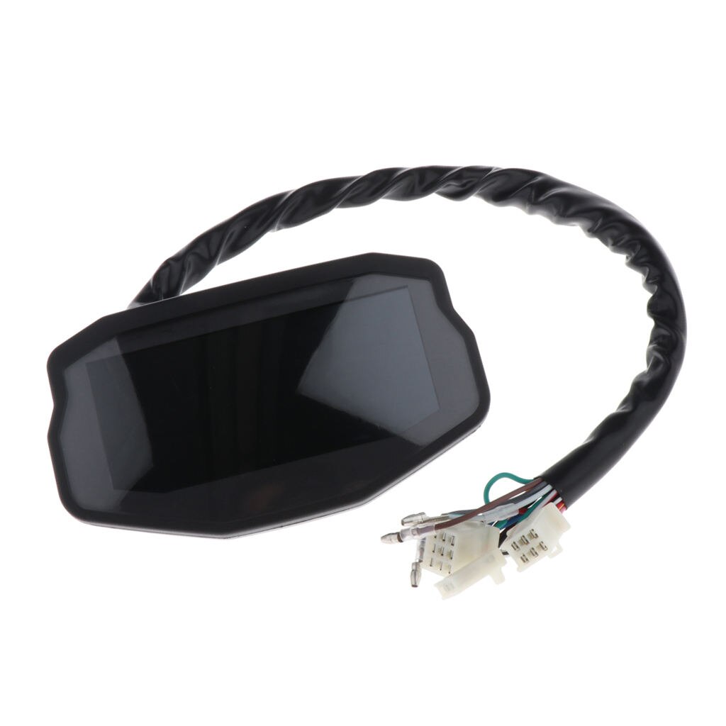 LED Backlight Motorcycle Speedometer Odometer Tachometer Kmh