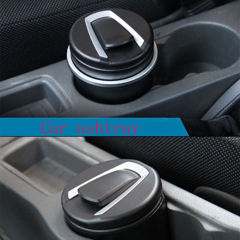 Car Ashtray Storage Cup Smokeless with LED Light Auto Accessories For Mazda 2 3 5 6 CX5 CX7 CX9 Atenza Axela