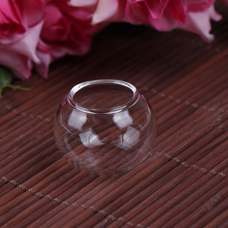 1pc Dollhouse Miniatur Glas Fisch Tank Transparent Aquarium Puppenhaus Hause Ornamente Kinder Spielzeug Puppe Pretend Spielen Spielzeug