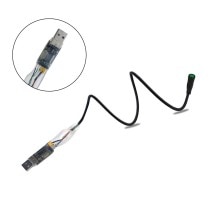 1pc 580mm USB Programmierung Kabel Für Bafang Programmierung 5Stift USB Kabel Für BBS01 BBS02 BBSHD Mitte Antrieb Motor-