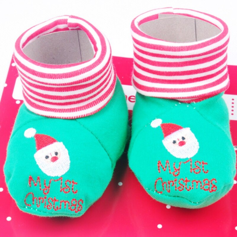Toddler Cotton Baby Socks Christmas Socks For Newborns Anti Slip Soles For Child Boy Girl Baby Socks