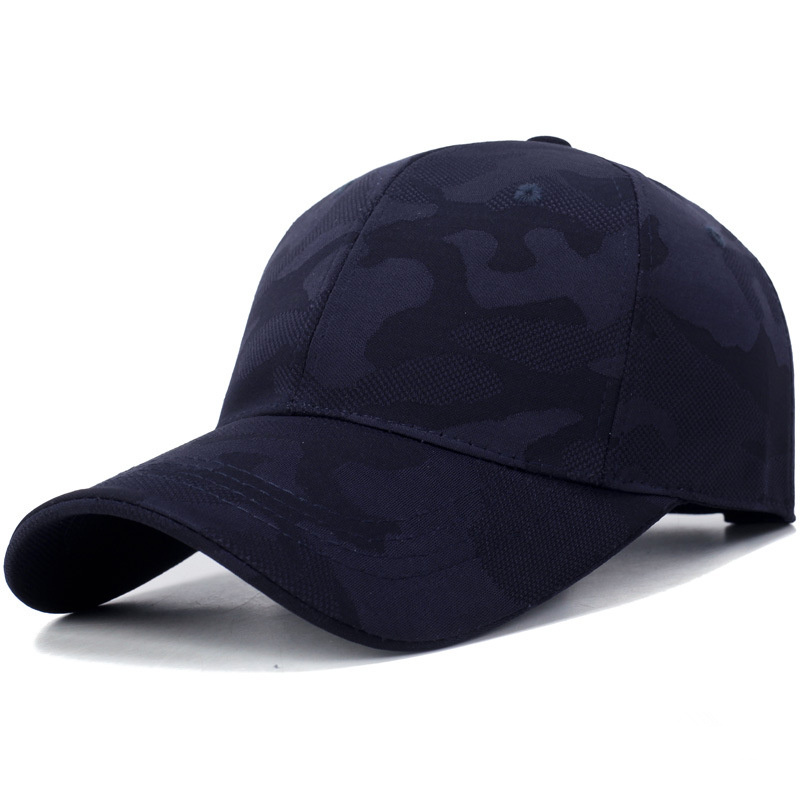 Naamiointi syksy talvi lippalakki miesten naisten snapback-lippis miehille casual trucker-lippikset: Laivastonsininen