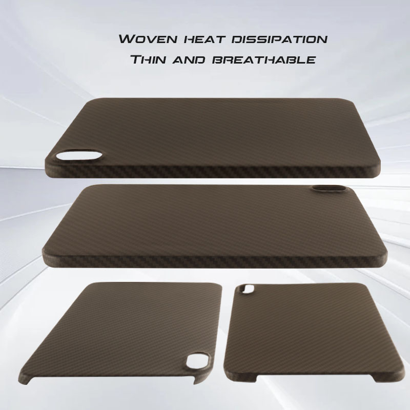 Carbon fiber Case for iPad Mini 7 8.3 Inch & Mini6 thin matte Real Carbon Fiber Aramid Tablet Cover Protection Shell