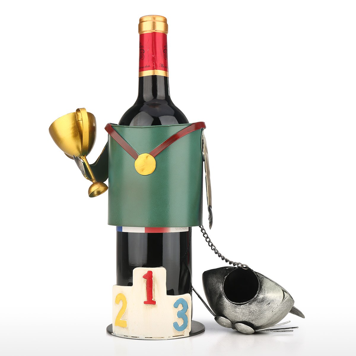 Idyllic Cow Wine Rack Vintage Pickup Cow Wine Bott... – Grandado